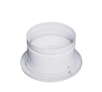 Buse à jet sphérique HVAC, diffuseur rond réglable pour ventilation intérieure et extérieure
