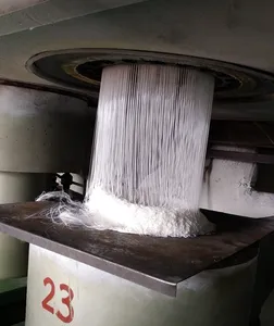 Polyester-stapelfaser, Der Maschine