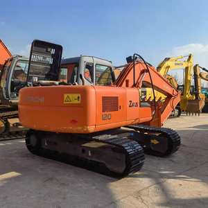 Excavatrice Hitachi ZX120 d'occasion de 12 tonnes fabriquée au Japon, Hitachi ZX120 EX120 d'occasion, excavatrice hydraulique à chenilles moyenne en stock - Product Image 2