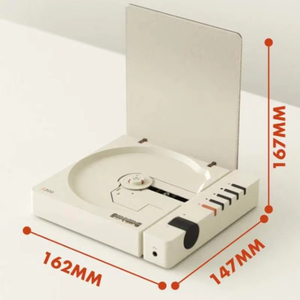 Reproductor de CD Portátil con Bluetooth 5.3, Recargable, HiFi Estéreo, Anti-Skip, Pantalla LCD, Compatible con CD, CD-R, CD-RW, Música para el Hogar, Directo de Fábrica - Product Image 2