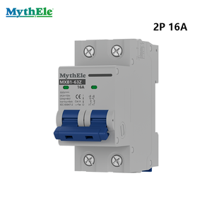 Disjuntor Miniatura DC 2P 16A 500V para Proteção Contra Sobrecarga em Sistemas Solares Fotovoltaicos - Product Image 3