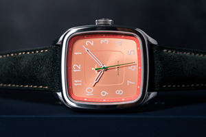 Kavisli kare izle vaka BGW9 süper aydınlık arama Men 9039 otomatik hareket 5ATM mekanik İzle erkekler için - Product Image 2