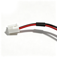 Rangkaian Kabel Fuse Holder 2 Pin Custom UL1007 18AWG dengan Konektor JST, Terminal Spade Piggyback, dan Kabel Daya Otomatis