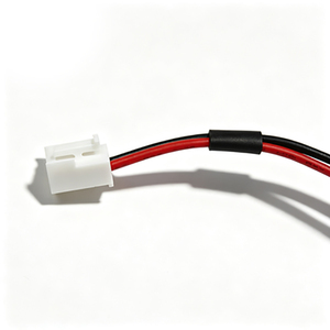 Rangkaian Kabel Fuse Holder 2 Pin Custom UL1007 18AWG dengan Konektor JST, Terminal Spade Piggyback, dan Kabel Daya Otomatis - Product Image 3