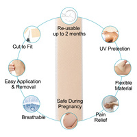 Feuilles de Silicone en Gros pour Cicatrices, Élimination des Chéloïdes, Patchs Adhésifs pour le Visage et la Peau, Produits de Traitement au Gel Anti-Cicatrice