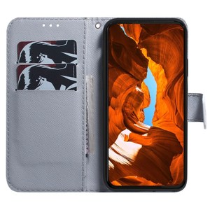 Đứng Wallet da trường hợp đối với TECNO Spark 10 Pro mô hình in ấn điện thoại di động Bìa - Product Image 2
