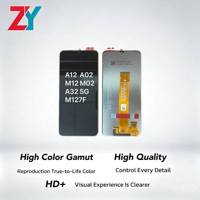 For A12 M12 A02 M02 M32.5G A32.5G Mobile Phone Replacement Original LCD Touch Screen High Definition 6.5" OEM Display 1 Year