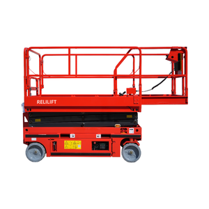 รถยกแบบกรรไกรขับเคลื่อนด้วยตัวเองราคาประหยัด |   สูง 6 เมตร รับน้ำหนักได้ 100 กิโลกรัม |   ใช้งานง่ายด้วยระบบไฟฟ้า |   ขาเหล็กพับได้คาร์บอนสูง | - Product Image 4