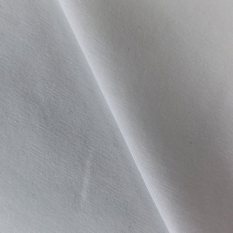 Custom Solid Color Smooth 160GSM 93%Cotton 7%Spandex Knitted Durable 40S Cotton Single Jersey Fabric For T-shirt,Undershirt