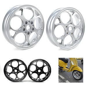 Maßgefertigte 12-Zoll Aluminiumfelgen für <span class=keywords><strong>Vespa</strong></span> GTS GTV 300 mit Doppel-Scheibenbremsen - Product Image 2