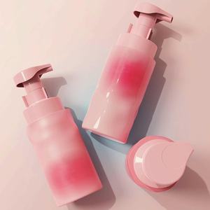 <span class=keywords><strong>Gel</strong></span> <span class=keywords><strong>douche</strong></span> à pompe à mousse de luxe et emballage de bouteilles de shampoing et d'après-shampoing cosmétique - Product Image 3