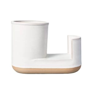 Distributeur <span class=keywords><strong>de</strong></span> savon à vaisselle <span class=keywords><strong>en</strong></span> grès céramique minimaliste rustique pour évier <span class=keywords><strong>de</strong></span> <span class=keywords><strong>cuisine</strong></span> - Product Image 1