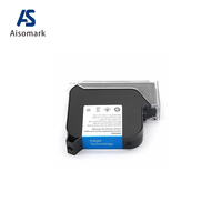 Cartouche d'encre à séchage rapide Aisomark 25,4 mm/1 pouce, compatible avec l'imprimante à jet d'encre TIJ, portable, utilisation industrielle, flexible