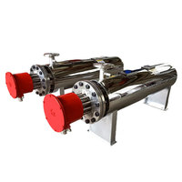 Chauffage électrique de canalisation de circulation en ligne monté par double dérapage industriel de haute qualité