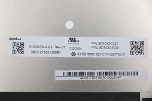 13.3 "แล็ปท็อปหน้าจอแอลซีดี N133GCA-GQ1สำหรับ <span class=keywords><strong>Lenovo</strong></span> <span class=keywords><strong>thinkbook</strong></span> <span class=keywords><strong>13S</strong></span> <span class=keywords><strong>G2</strong></span> ITL มี<span class=keywords><strong>13S</strong></span> G3 ACN 2560*1600 qhu 40pin EDP - Product Image 4