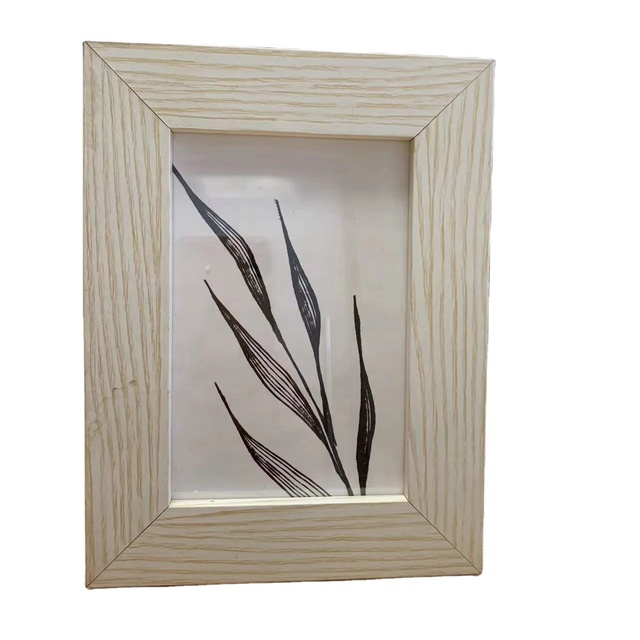 Wholesale 3D Deep Glass MDF Specimen Photo Frame Black Shadow Box Frames