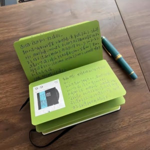 <span class=keywords><strong>Cuaderno</strong></span> de Arte Portátil de Cuero PU, Mini, de Papel Mate, de 3.5x5.7 Pulgadas, para Pintar, Escribir, Diario, Plegable, de Colores - Product Image 3