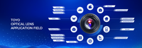 Objectif CMS CCTV à mise au point manuelle TOYO TY-7056-D2-MM, capteur IMX335 M12 1/2.8, 3.2mm 6G avec champ de vision 128/96/71, TTL17.93, accessoires