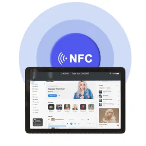 หน้าจอสัมผัสที่ทนทาน QR Code Linux Windows NFC แท็บเล็ต GPRS Android POS เทอร์มินัล EMV แอนดรอยด์พร้อมซิมการ์ดแท็บเล็ต WiFi NFC