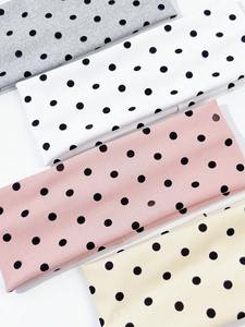 Bandeaux élastiques polyvalents à pois <span class=keywords><strong>pour</strong></span> femmes Bandeaux de sport confortables <span class=keywords><strong>pour</strong></span> la forme physique et la course à pied quotidiennes - Product Image 3