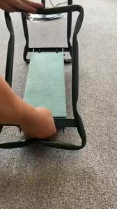 Portable Aluminium <strong>Garden</strong> Kneeler Seat Multiuse Foldable Stool with EVA Foam <strong>Pad</strong> and Tool Bag Pouch - Product Image 2