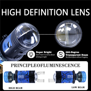 Đèn pha ô tô mới, nâng cấp <span class=keywords><strong>180W</strong></span>, công suất cao, đèn H4, thấu kính <span class=keywords><strong>projector</strong></span> tháo rời, đèn pha LED - Product Image 5