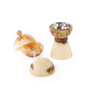 Porte-encens en bois et résine fait main, brûleur d'encens de luxe pour la décoration de la maison, l'aromathérapie et l'utilisation de parfums traditionnels - Product Image 1