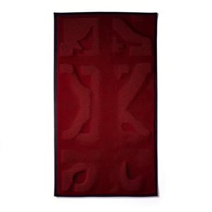 Tappeto Rosso Karaat 85 X 150 Cm, Tappetino in Nylon per Arredamento Soggiorno - Product Image 2