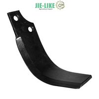 Lame de rotavator pour usage agricole, lame de motoculteur haute dureté, pièces de rechange pour cultivateur agricole