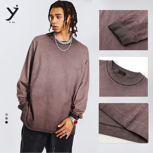 เสื้อสเวตเตอร์ผ้าฝ้ายสำหรับผู้ชาย, เสื้อลำลองบุนุ่มสบายเหมือน100% 250กรัม - Product Image 2