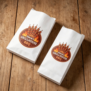 Bolsa de Papel con Revestimiento de Papel Aluminio para Sándwiches, Resistente a la Grasa, para Envasar Papas Fritas, Comida para Llevar, Hamburguesas y Aperitivos - Product Image 2
