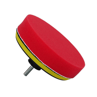 Tampon de polissage en mousse de 3/4/5/6/7/8 pouces, disque de polissage, support de polissage de haute qualité pour polisseuse automobile, tampon éponge
