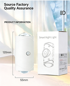 Colorful gradient atmosphere night <b>light</b> intelligent human body <b>sensor</b> magnetic charging multi-color glowing wall lamp home lamp - Product Image 3