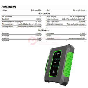 Smartsafe OM201Two-channel Oscilloscope & Multimeter nhiều phương pháp truyền thông - Product Image 4