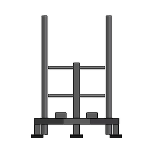 Traîneau de musculation Premium Prowler Football en acier, réglable et durable, avec <span class=keywords><strong>harnais</strong></span> de traction - Product Image 5