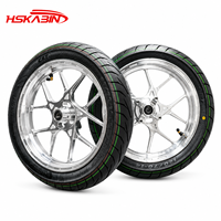 Kit de roues MAG chromées CNC de 14 pouces pour vélos électriques Sumos Street, Tuttio EM5 RTR, Valtinsu Razor, Yozma In10 Pro X1, SparkM L, pneus CST