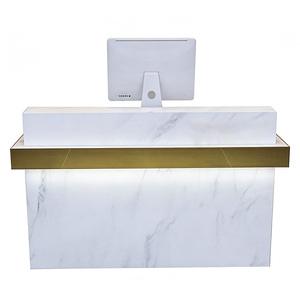 Mostrador de Caja Resistente y de Diseño Moderno, Multifuncional, con Superficie Lisa, Superventas - Product Image 1