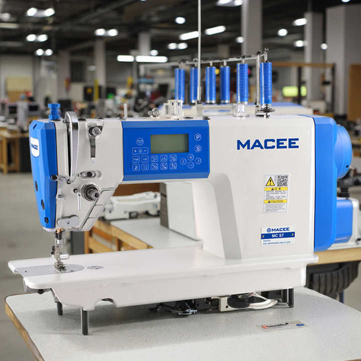 MC S7 Industrial Computerized Lockstitch Sewing Machine - Automated ...