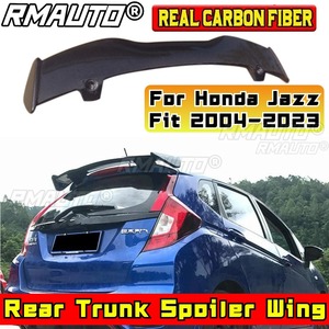 สปอยเลอร์หลังสำหรับ Honda Fit Jazz GK5 GR9 ปี 2004-2023 ชุดแต่งสปอยเลอร์หลังคา ABS พลาสติก ชิ้นส่วนภายนอก - Product Image 1