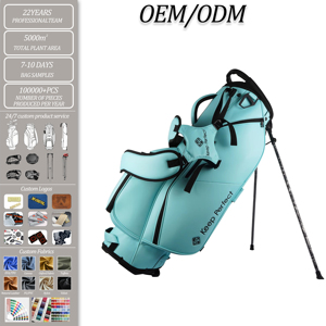 Sac de golf portable de luxe en cuir PU imperméable et durable pour hommes – Nouvelle collection très prisée - Product Image 1