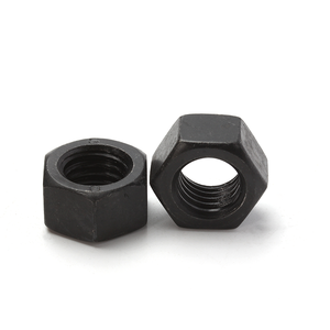 Cường độ cao ISO 4032 Oxit Đen thép carbon Lớp 10 <span class=keywords><strong>Hex</strong></span> Hexagon NUT - Product Image 5