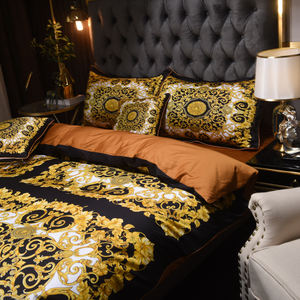 Nuovo <span class=keywords><strong>Set</strong></span> di biancheria da letto in cotone egiziano Jacquard ad alta precisione 500TC di stile - Product Image 3