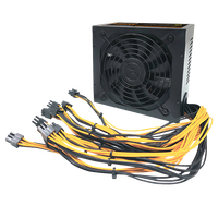 Alimentation électrique pour ordinateur Gold 80 Plus ATX 1800w 230V Prise en charge de 10 GPU 10X6 broches pour machine professionnelle