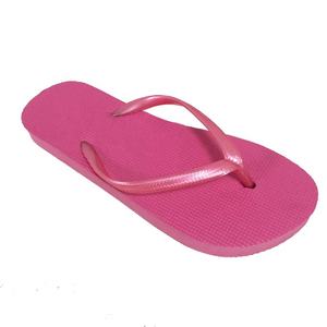 Grosir Murah Cetak Logo Kustom Karet Terbaru Wanita Sandal Pernikahan Merah Muda Sandal Jepit Polos - Product Image 2