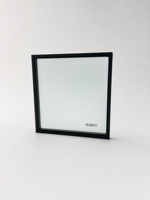 Panneaux de verre isolant à double vitrage sur mesure, verre trempé incurvé à faible émissivité pour rampes d'escalier, utilisation dans les bâtiments