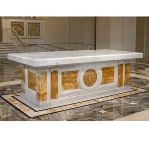 Mesa <span class=keywords><strong>de</strong></span> mármol blanco para Iglesia - Product Image 4