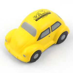 Vente en gros de jouets ballons de football balle à presser avec logo personnalisé anti-stress balle de voiture anti-stress Beatle jouet promotionnel en mousse PU - Product Image 6