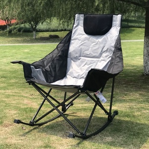 Giá tốt nhất bán buôn Oxford Rocking Chair xách tay có thể gập lại ngồi có thể ngả văn phòng nhà lười biếng ghế ngoài trời - Product Image 2
