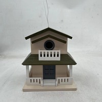 Kit de nichoir à oiseaux en bois FSC, nichoir à oiseaux en contreplaqué à assembler soi-même, à peindre, petite maison en bois pour jouets