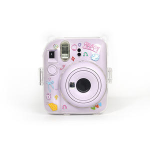 Étui de protection rigide transparent Cherry & Bow pour appareil photo instantané Fujifilm <span class=keywords><strong>Instax</strong></span> <span class=keywords><strong>Mini</strong></span> 12 - <span class=keywords><strong>Housse</strong></span> antichoc mignonne - Product Image 5